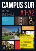 Cover: Campus Sur A1-A2 - Edicion hibrida - Libro del alumno - Difusion Centro de Publicacion y Publicaciones de Idiomas, S.L.