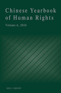 Enlarge image Cover: Chinese Yearbook of Human Rights, Volume 6 (2024) - Martinus Nijhoff