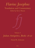 Cover: Flavius Josephus: Translation and Commentary, Volume 8: Judean Antiquities, Books 18-20 - Brill
