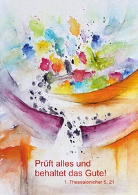 Abbildung von: Jahreslosung 2025 - Andrea Sautter - Faltkarte - Praxisverlag buch+musik bm gGmbH