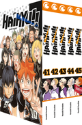 Cover: Haikyu!! Sammelbox 5 - Band 41-45 im Schuber - Pegasus Manga