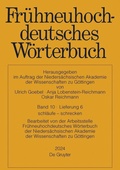 Cover: schl&auml;ufe - schrecken - De Gruyter