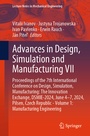 Cover: Advances in Design, Simulation and Manufacturing VII - Springer