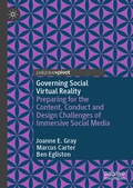 Cover: Governing Social Virtual Reality - Palgrave Macmillan