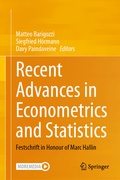Cover: Recent Advances in Econometrics and Statistics - Springer