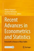 Cover: Recent Advances in Econometrics and Statistics - Springer