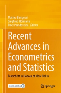 Enlarge image Cover: Recent Advances in Econometrics and Statistics - Springer