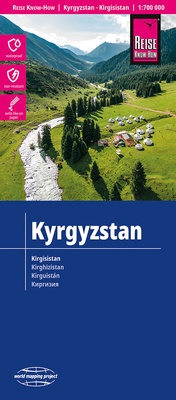 Abbildung von: Reise Know-How Landkarte Kirgisistan / Kyrgyzstan (1:700.000) - Reise Know-How Verlag Peter Rump GmbH