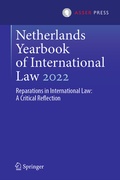 Cover: Netherlands Yearbook of International Law 2022 - T.M.C. Asser Press