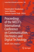 Cover: Proceedings of the NIELIT's International Conference on Communication, Electronics and Digital Technology - Springer