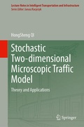Cover: Stochastic Two-Dimensional Microscopic Traffic Model - Springer