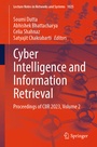 Cover: Cyber Intelligence and Information Retrieval - Springer
