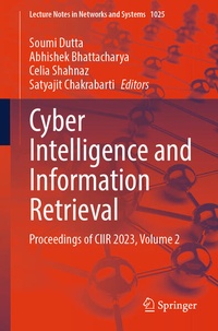 Enlarge image Cover: Cyber Intelligence and Information Retrieval - Springer