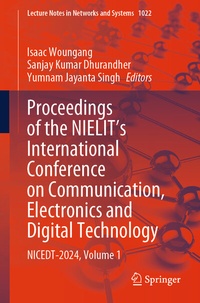 Abbildung von: Proceedings of the NIELIT's International Conference on Communication, Electronics and Digital Technology - Springer
