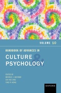 Cover: Handbook of Advances in Culture and Psychology, Volume 10 - OUP eBook