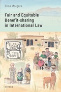 Cover: Fair and Equitable Benefit-sharing in International Law - OUP eBook