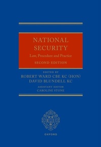 Enlarge image Cover: National Security Law, Procedure and Practice - OUP eBook