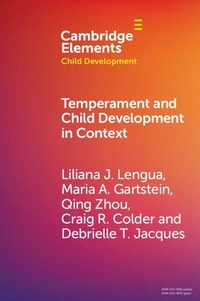 Enlarge image Cover: Temperament and Child Development in Context - Cambridge University Press