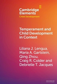 Enlarge image Cover: Temperament and Child Development in Context - Cambridge University Press