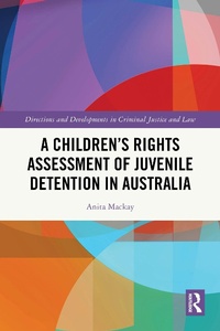 Abbildung von: A Children's Rights Assessment of Juvenile Detention in Australia - Routledge