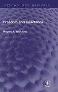 Cover: Freedom and Reactance - Routledge