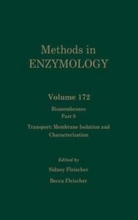 Enlarge image Cover: Biomembranes, Part S: Transport: Membrane Isolation and Characterization: Volume 172 - Academic Press