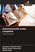 Cover: AutoImmunita orale completa - Edizioni Sapienza