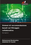 Cover: Sistemi di raccomandazione basati sul filtraggio collaborativo - Edizioni Sapienza