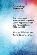 Abbildung von: The Haves and Have-Nots in Supreme Court Representation and Participation, 2016 to 2021 - Cambridge University Press