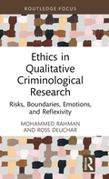 Cover: Ethics in Qualitative Criminological Research - Routledge