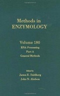 Cover: RNA Processing Part A: Volume 180 - Academic Press