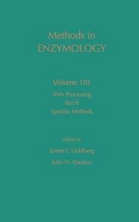 Enlarge image Cover: RNA Processing Part B: Volume 181 - Academic Press