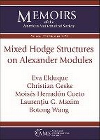 Abbildung von: Mixed Hodge Structures on Alexander Modules - American Mathematical Society