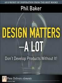 Enlarge image Cover: Design Matters--A Lot - Addison Wesley