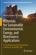 Cover: Materials for Sustainable Environmental, Energy, and Bioresource Applications - Springer