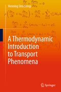Cover: A Thermodynamic Introduction to Transport Phenomena - Springer