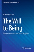 Cover: The Will to Being - Springer