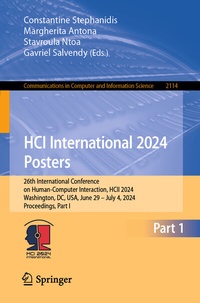 Abbildung von: HCI International 2024 Posters - Springer