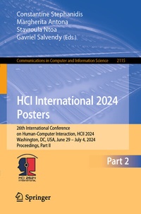 Abbildung von: HCI International 2024 Posters - Springer