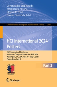 Abbildung von: HCI International 2024 Posters - Springer