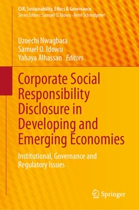 Abbildung von: Corporate Social Responsibility Disclosure in Developing and Emerging Economies - Springer