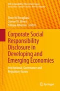 Cover: Corporate Social Responsibility Disclosure in Developing and Emerging Economies - Springer