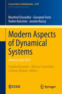 Enlarge image Cover: Modern Aspects of Dynamical Systems - Springer