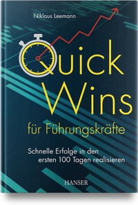 Abbildung von: Quick Wins für Führungskräfte - Hanser