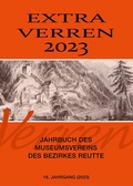 Cover: Extra Verren 2023 - Museumsverein Reutte