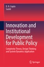 Cover: Innovation and Institutional Development for Public Policy - Springer