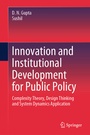 Cover: Innovation and Institutional Development for Public Policy - Springer