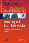 Cover: Marketing and Smart Technologies - Springer