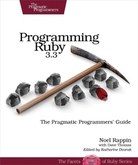 Enlarge image Cover: Programming Ruby 3.3 - Pragmatic Bookshelf