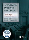 Cover: Courtroom Evidence Handbook, 2024-2025 Student Edition - Foundation Press